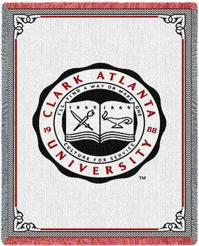 Clark Atlanta University Tapestry Throw