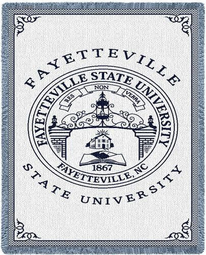 Fayetteville State University Tapestry Throw