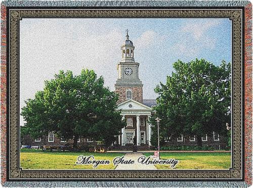 Morgan State University Tapestry Throw