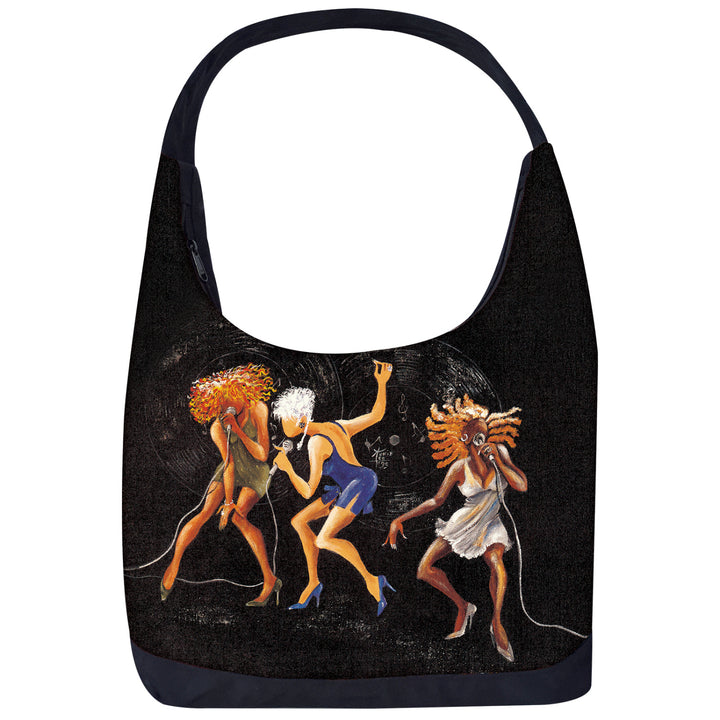 The Heat of the Beat Hobo Shoulder Bag by Annie Lee