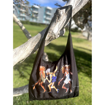 The Heat of the Beat Hobo Shoulder Bag by Annie Lee