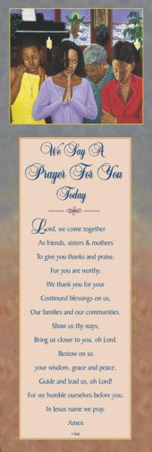 We say A Prayer For You Today by Henry Lee Battle