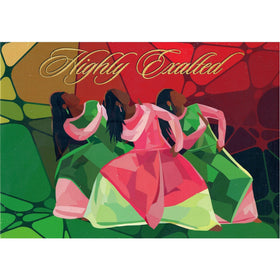 Highly Exalted by Carl M. Crawford: Alpha Kappa Alpha Christmas Card Box Set