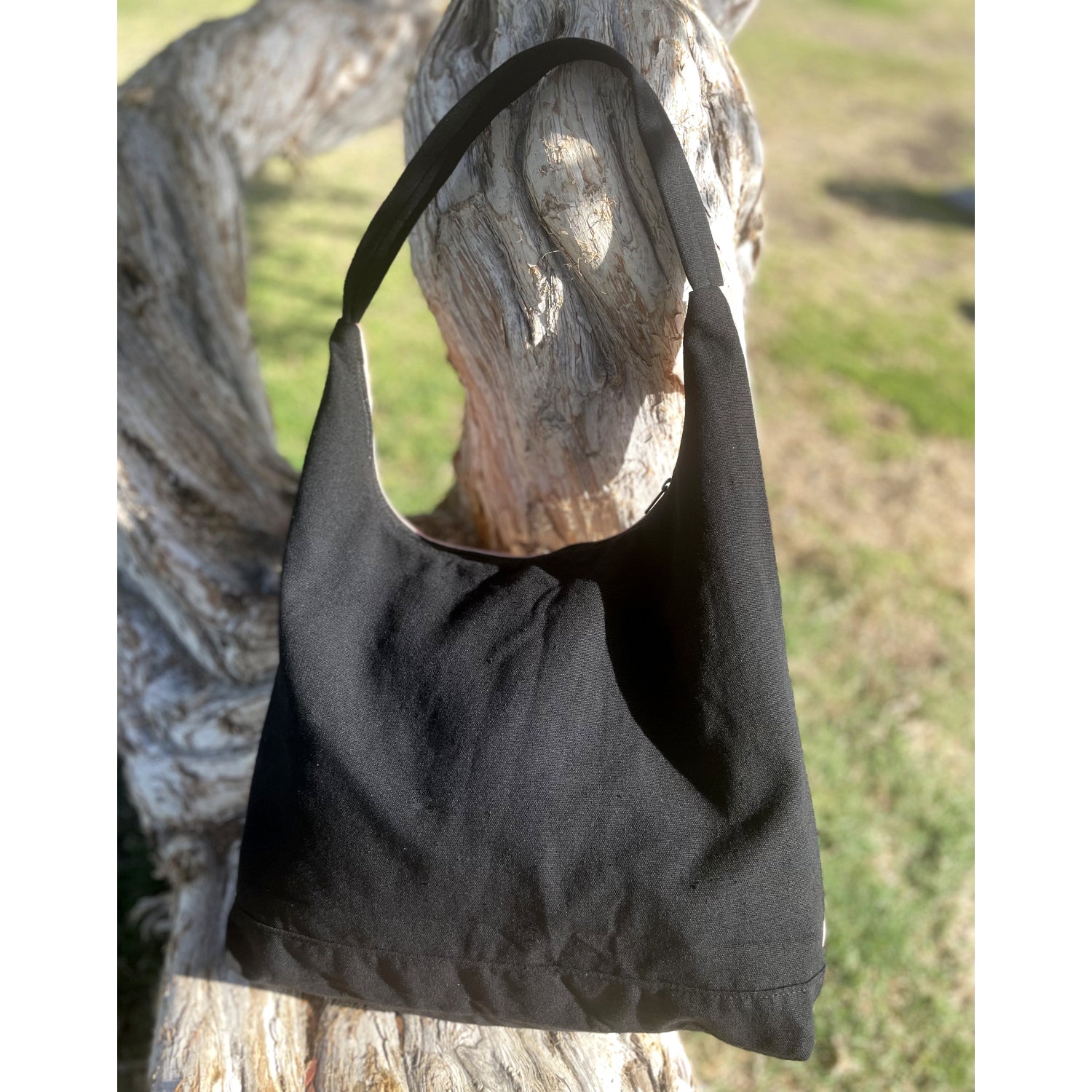 5 of 5: I Am Fabulous, Fierce and Fearless Hobo Shoulder Bag by GBaby (Back)