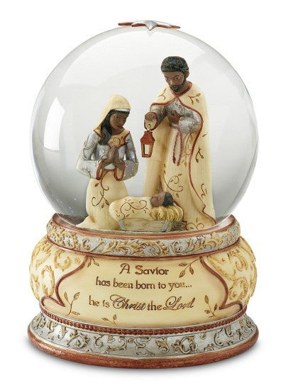 Holy Family Musical Water Globe by Holiday Elements