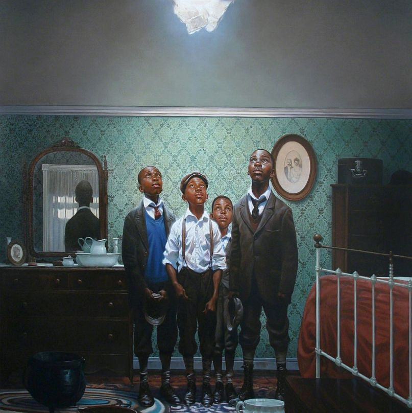 Hole in the Roof by Kadir Nelson