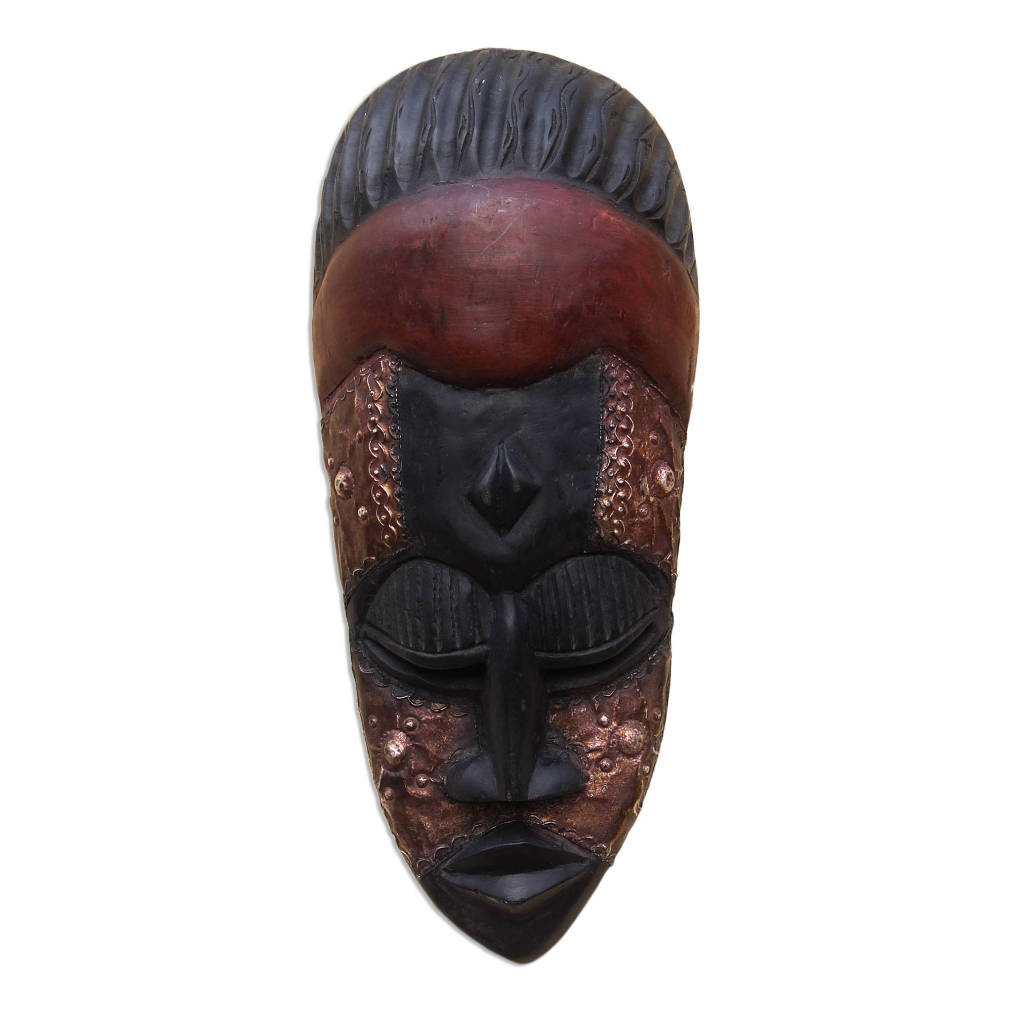 Authentic African Hand Carved Hye Won Hye Mask by Wilson Aboagye – The ...