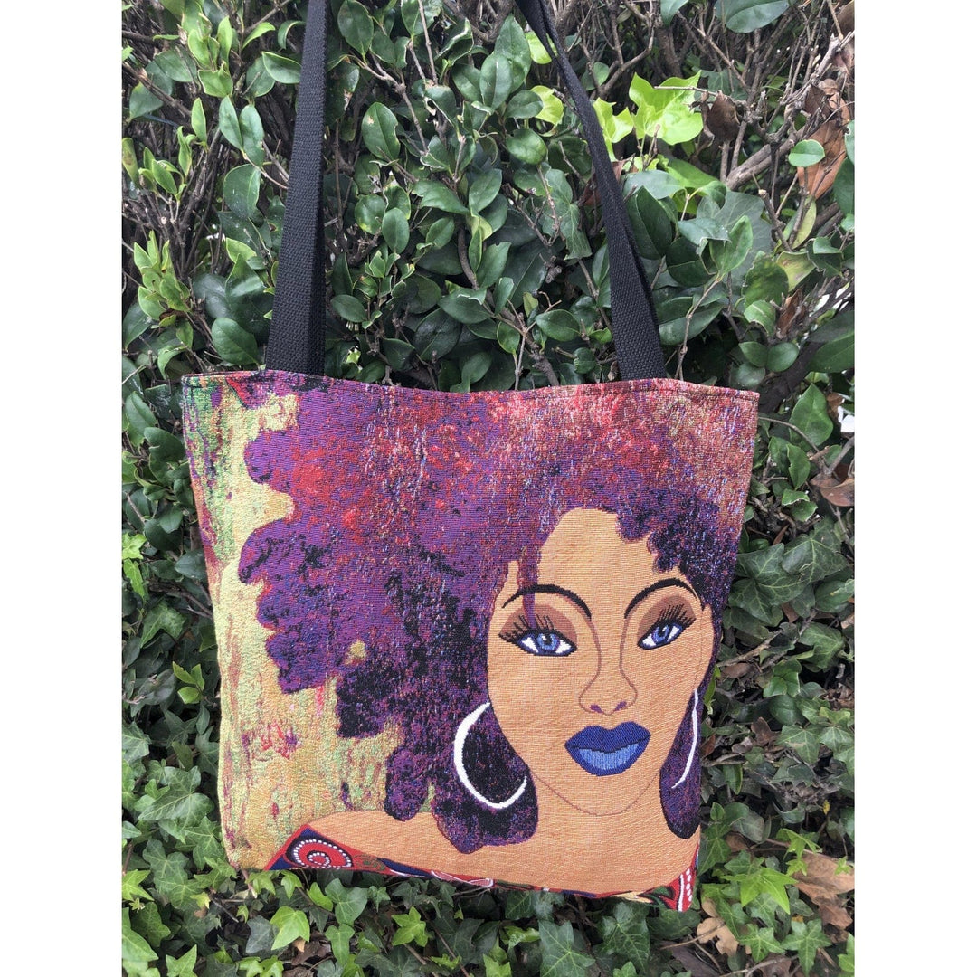 I Am Marvelously Made: African American Woven Tapestry Tote Bag by GBaby