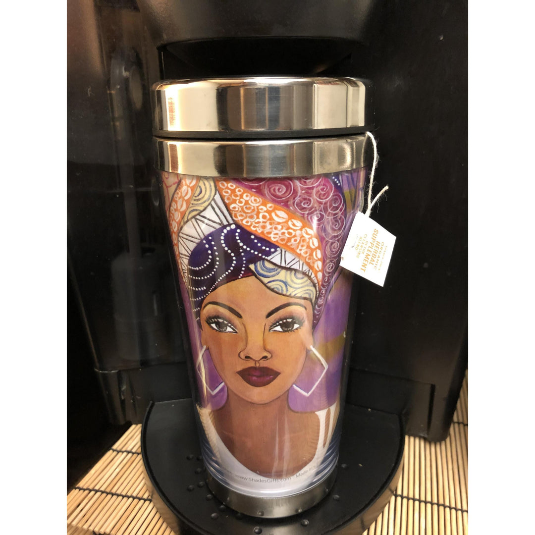 I Am Royal by Sylvia "Gbaby" Cohen: African American Travel Mug/Tumbler