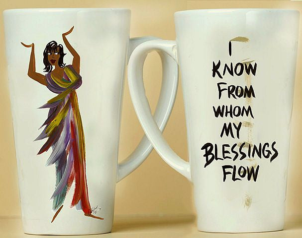 I Know From Whom My Blessings Flow Mug by Cidne Wallace