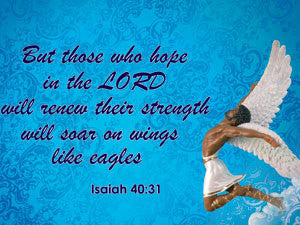 Isaiah 40:31 Wall Hanging 