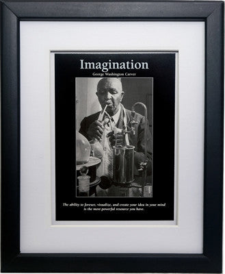Imagination: George Washington Carver by D'azi Productions (Framed)