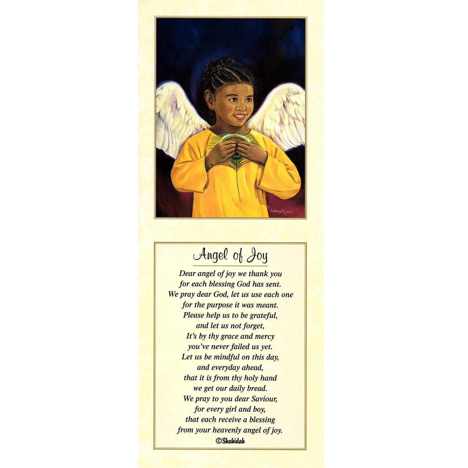 1 of 3: Angel of Joy by Johnny Myers and Shahidah