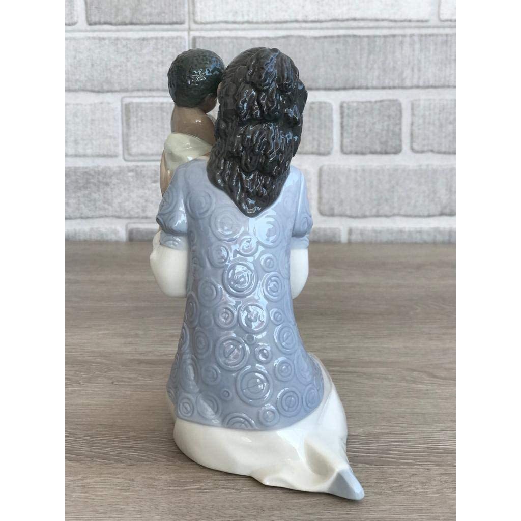 In Loving Arms: A Mother's Love African American Porcelain Figurine