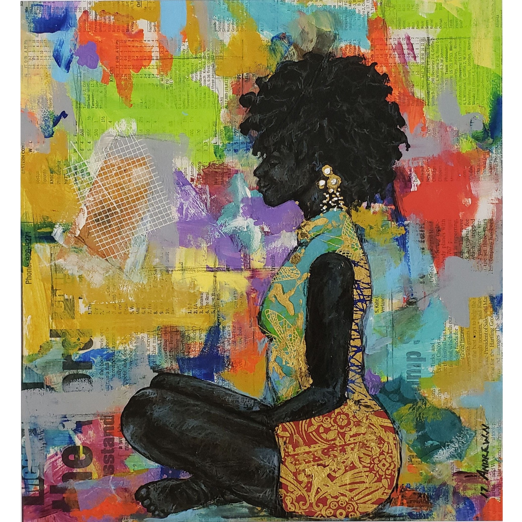 コレクション Painting and art The Journey Within by Andrew Nichols – The Black Art Depot