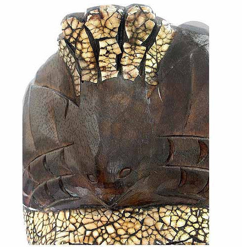 3 of 3: Hand Made Indonesian Eggshell Bird Mask by Stoneage Arts Global