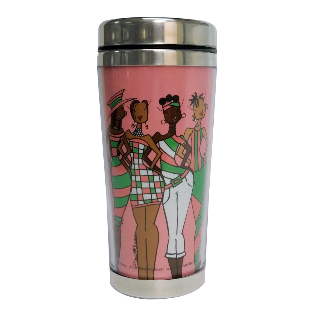 It's a Soror Thang (AKA) by Gbaby: African American Travel Mug/Tumbler