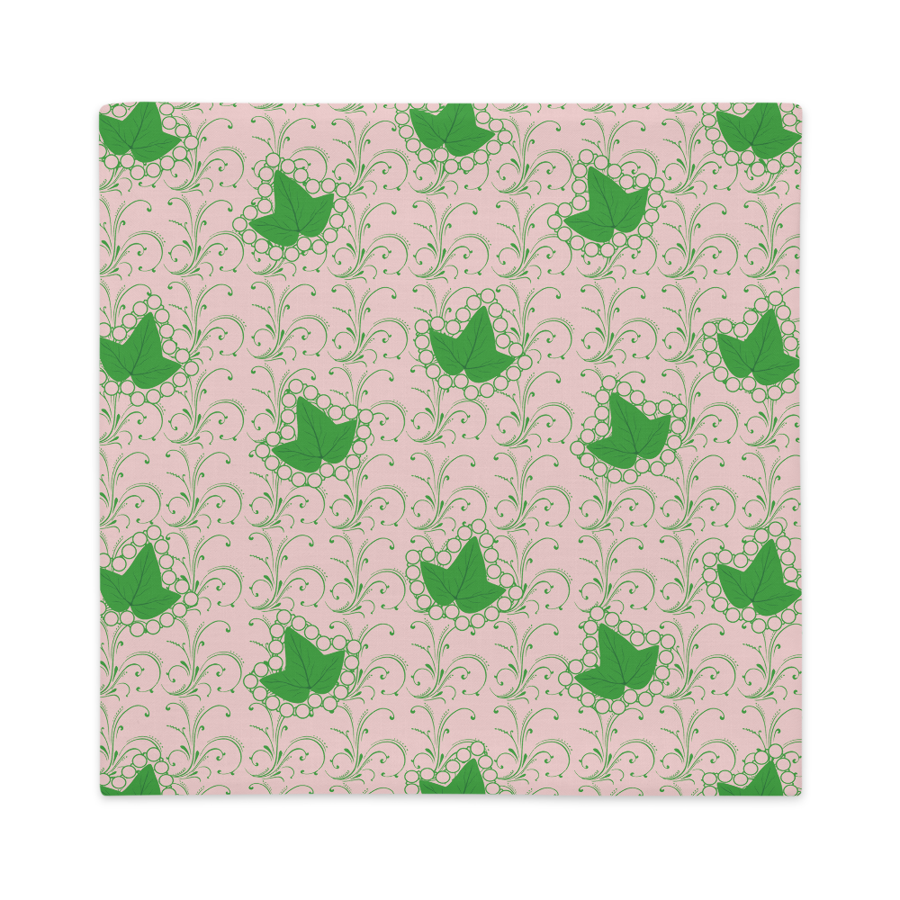 Ivies and Pearls Pillow Case/Cover
