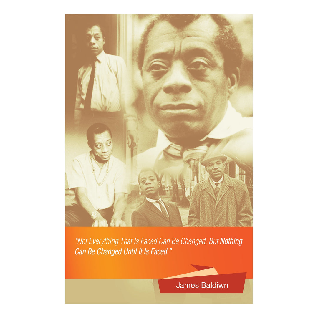 James Baldwin: Change by Sankofa Designs