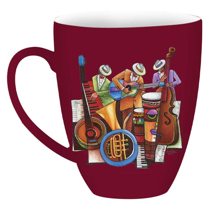 All That Jazz by D.D. Ike: African American Ceramic Coffee/Tea Mug