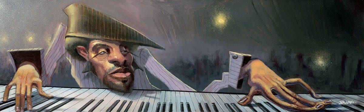 Jazzscape by Justin Bua – The Black Art Depot