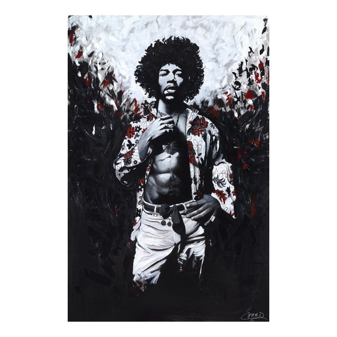 Jimi Hendrix: A Tribute to a Rock Legend by Cecil 