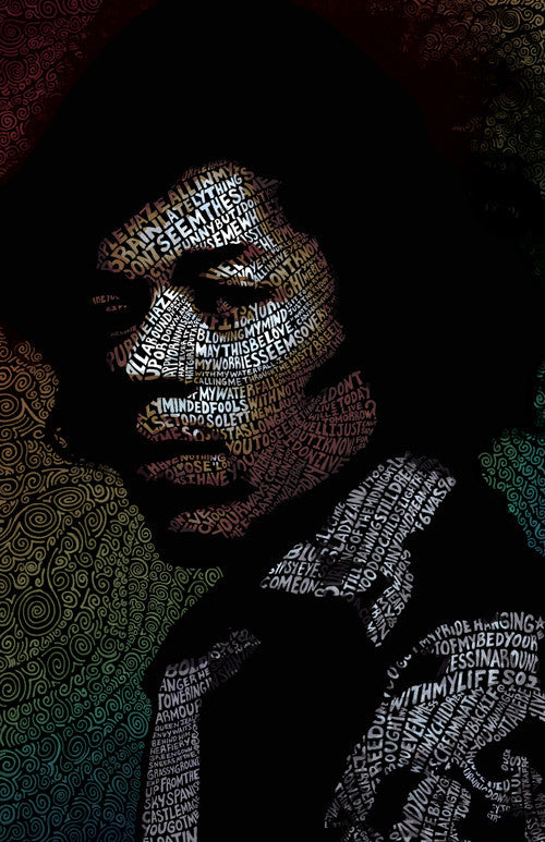 Jimi Hendrix by Hans Fleurimont