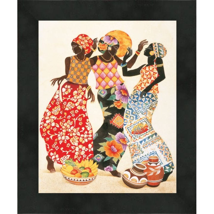 Jubilation by Keith Mallett (Black Frame)