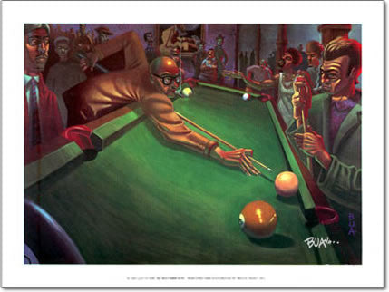Behind The Eight Ball by Justin Bua