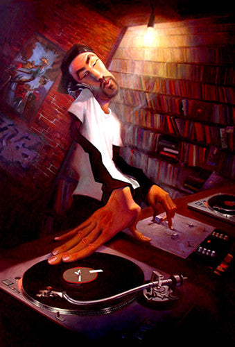The DJ by Justin Bua