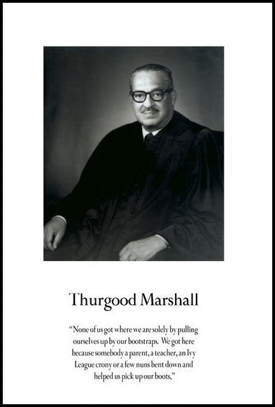 Thurgood Marshall: Bootstraps by Julian Madyun
