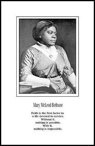 Devoted to Service: Mary McLeod Bethune by Julian Madyun