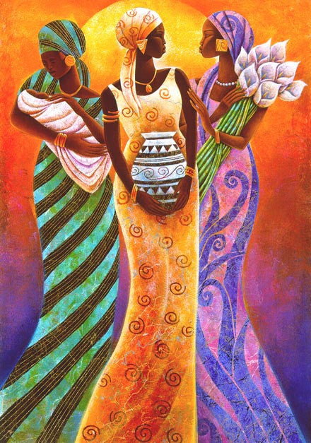 Sisters Of The Sun by Keith Mallett