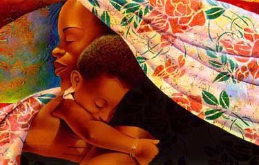 In Mother's Hands by Keith Mallett