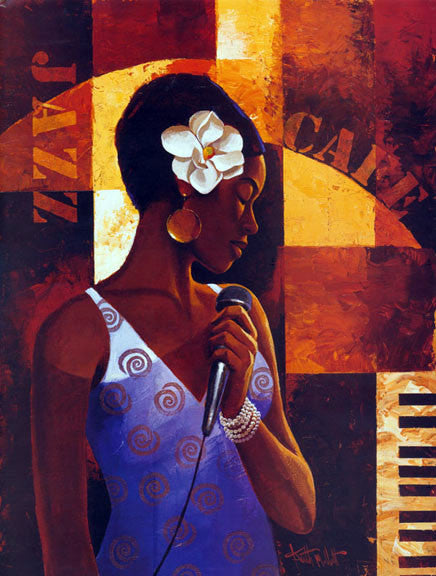 Jazz Cafe by Keith Mallett