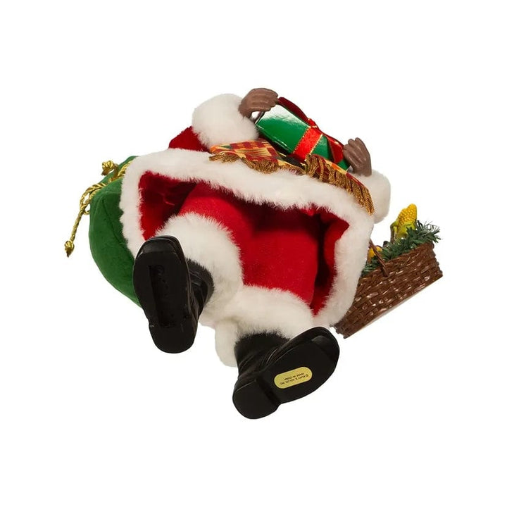 Kente Claus: African American Santa Claus Figurine by Kurt Adler