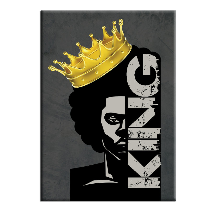 King Decorative Magnet by Shades of Color