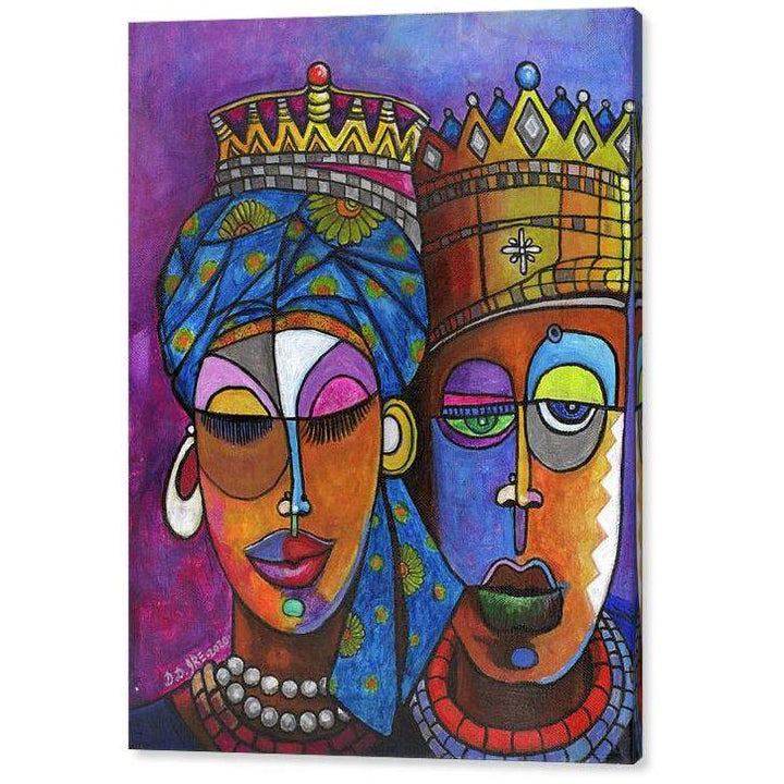 King and Queen by D.D. Ike (Canvas)