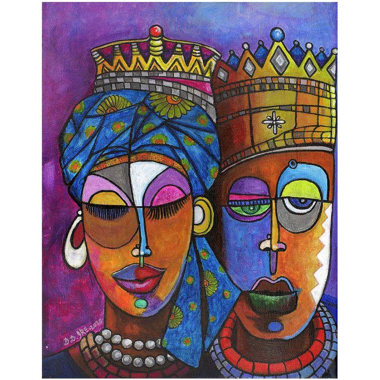 1 of 2: King and Queen by D.D. Ike