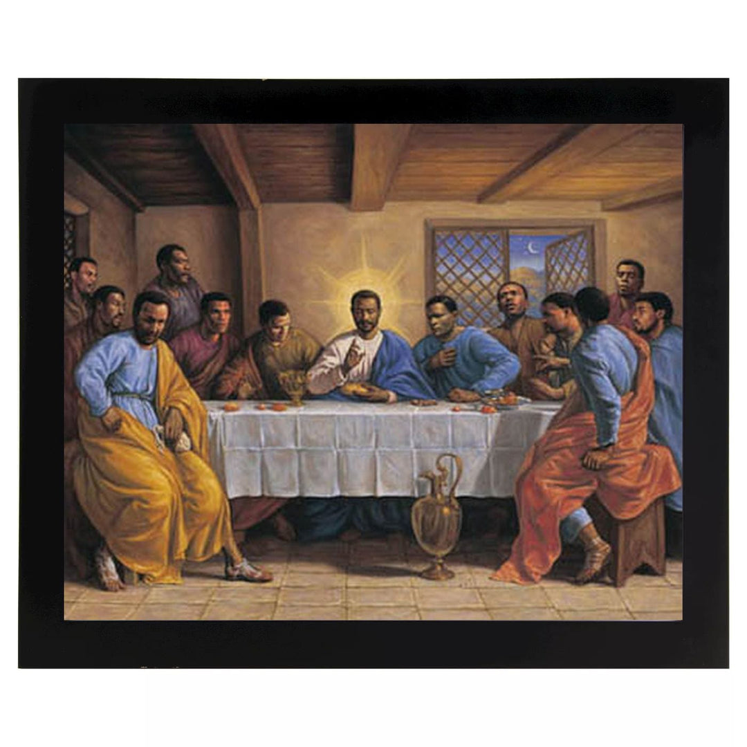 The Last Supper by Sarah Jenkins (Black Frame)