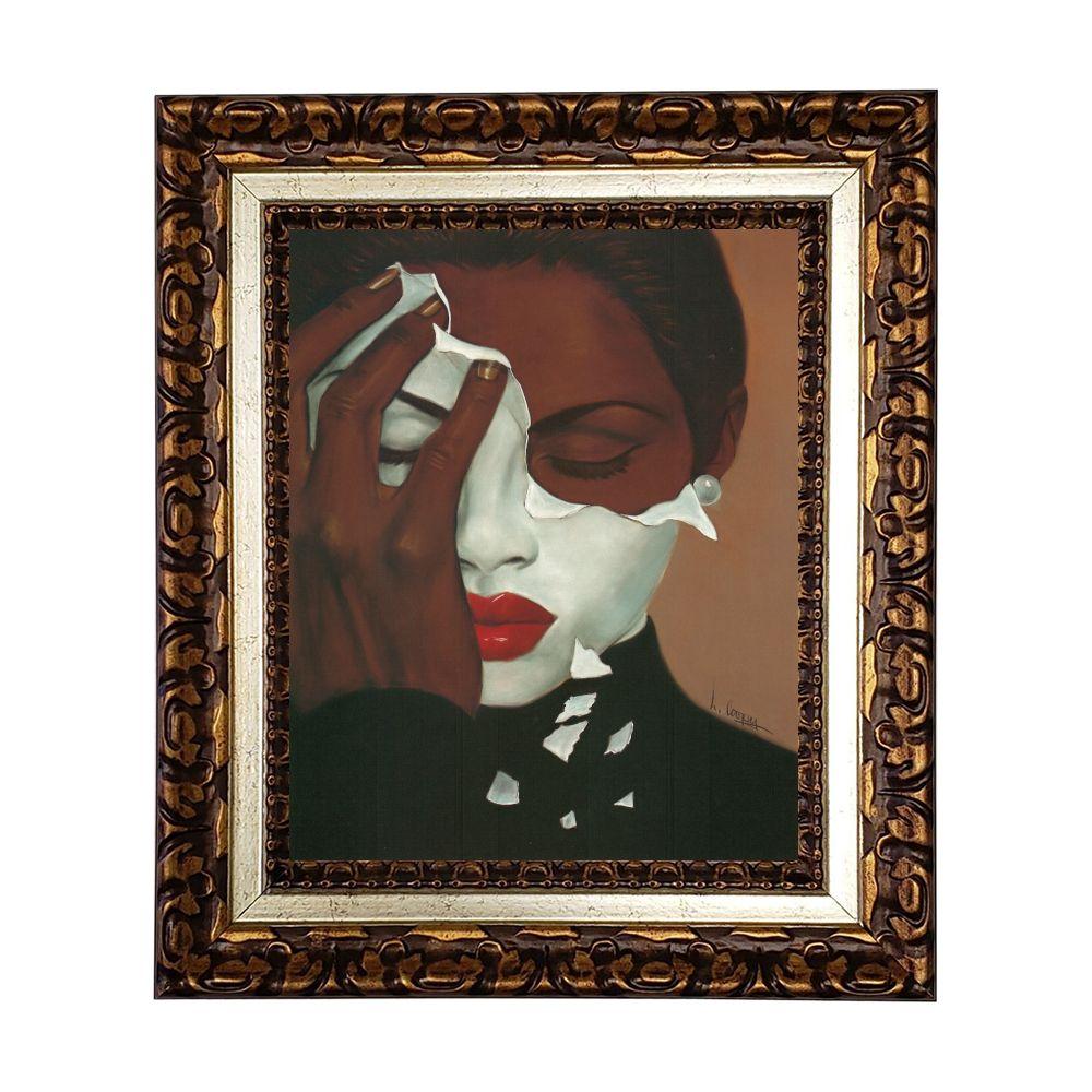 Face Reality (Female) by Laurie Cooper (Brown Frame)