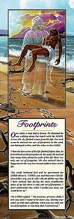 Footprints II (Statement) by Lester Kern
