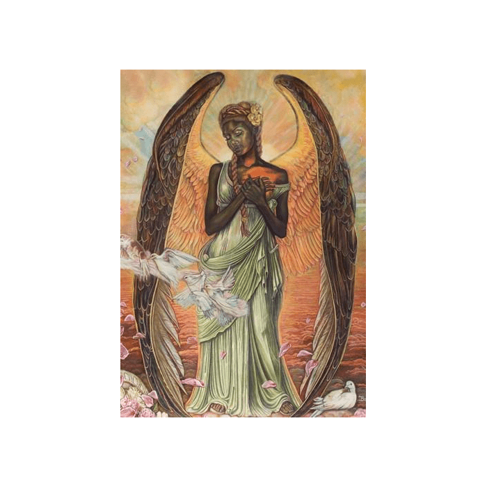 Angel of Love: Buena Johnson Magnet by Shades of Color