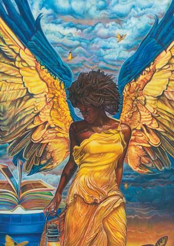 Angelic Guidance: Buena Johnson Magnets by Shades of Color