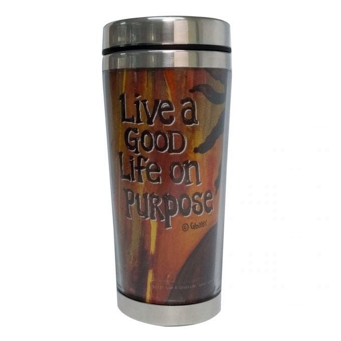 Life on Purpose by Sylvia "Gbaby" Cohen: African American Travel Mug/Tumbler