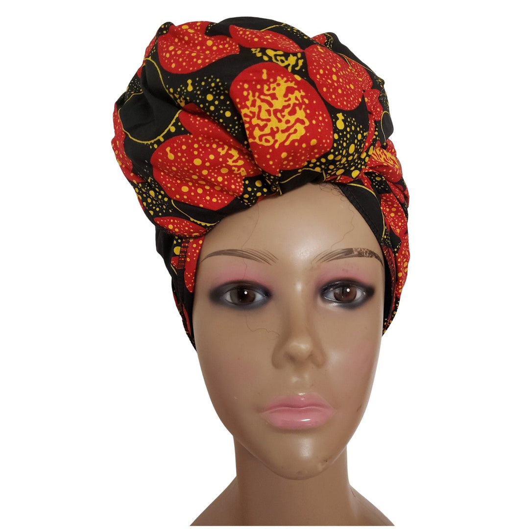 Lila: Authentic African Fabric Headwrap by Boutique Africa (Kenya)