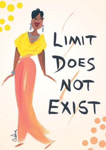 Limit Does Not Exist Magnet by Cidne Wallace
