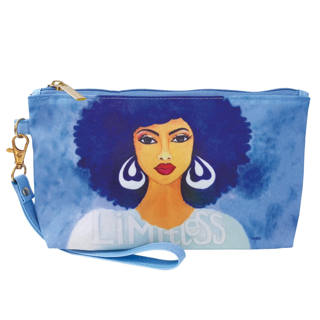 I Am Limitless by Sylvia "Gbaby" Cohen: African American Cosmetic Pouch