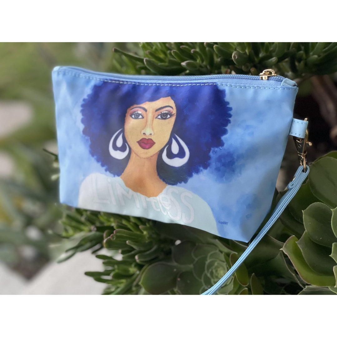 I Am Limitless by Sylvia "Gbaby" Cohen: African American Cosmetic Pouch