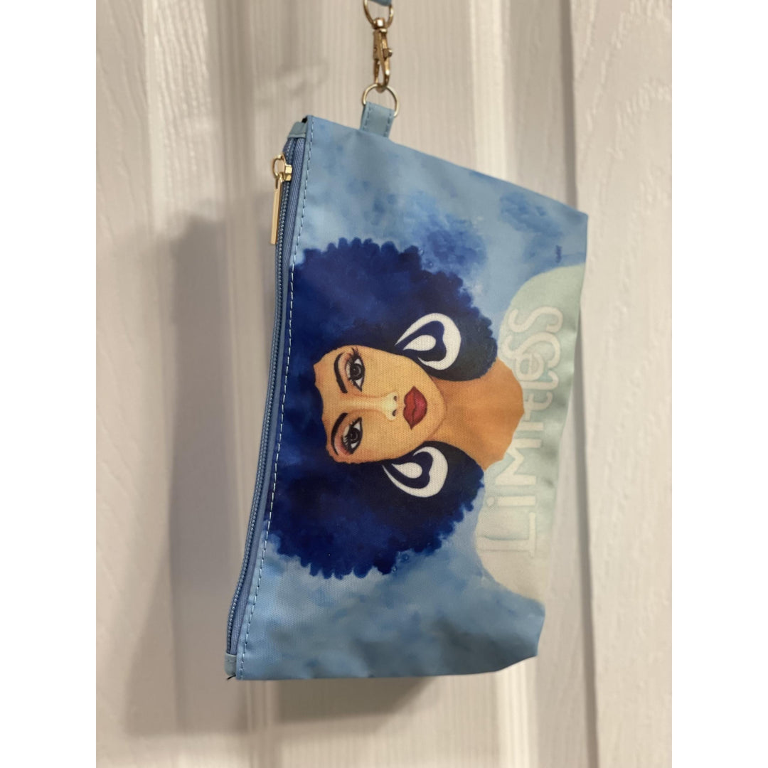 I Am Limitless by Sylvia "Gbaby" Cohen: African American Cosmetic Pouch